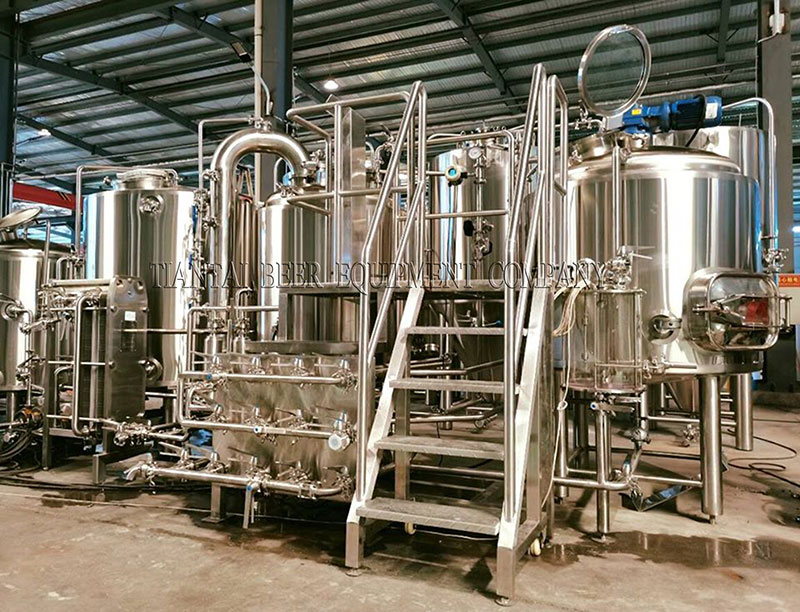 The 500L brewery equipment for Latvia is ready